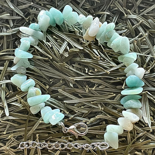 BRACELET BAROQUE AMAZONITE